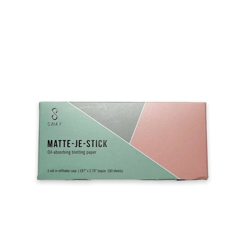 Sway Matte-Je-Stick Oil Absorbing Blotting Papers 100 Sheets